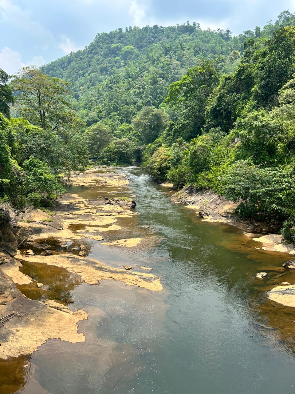 Rental motorbike exploring Sri Lanka's rural countryside